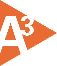 Logo A^3 - Wirtschaftsraum Augsburg